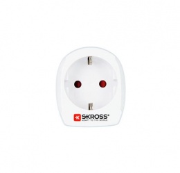 Adapter, Egyesült Államokba utazóknak, földelt, SKROSS